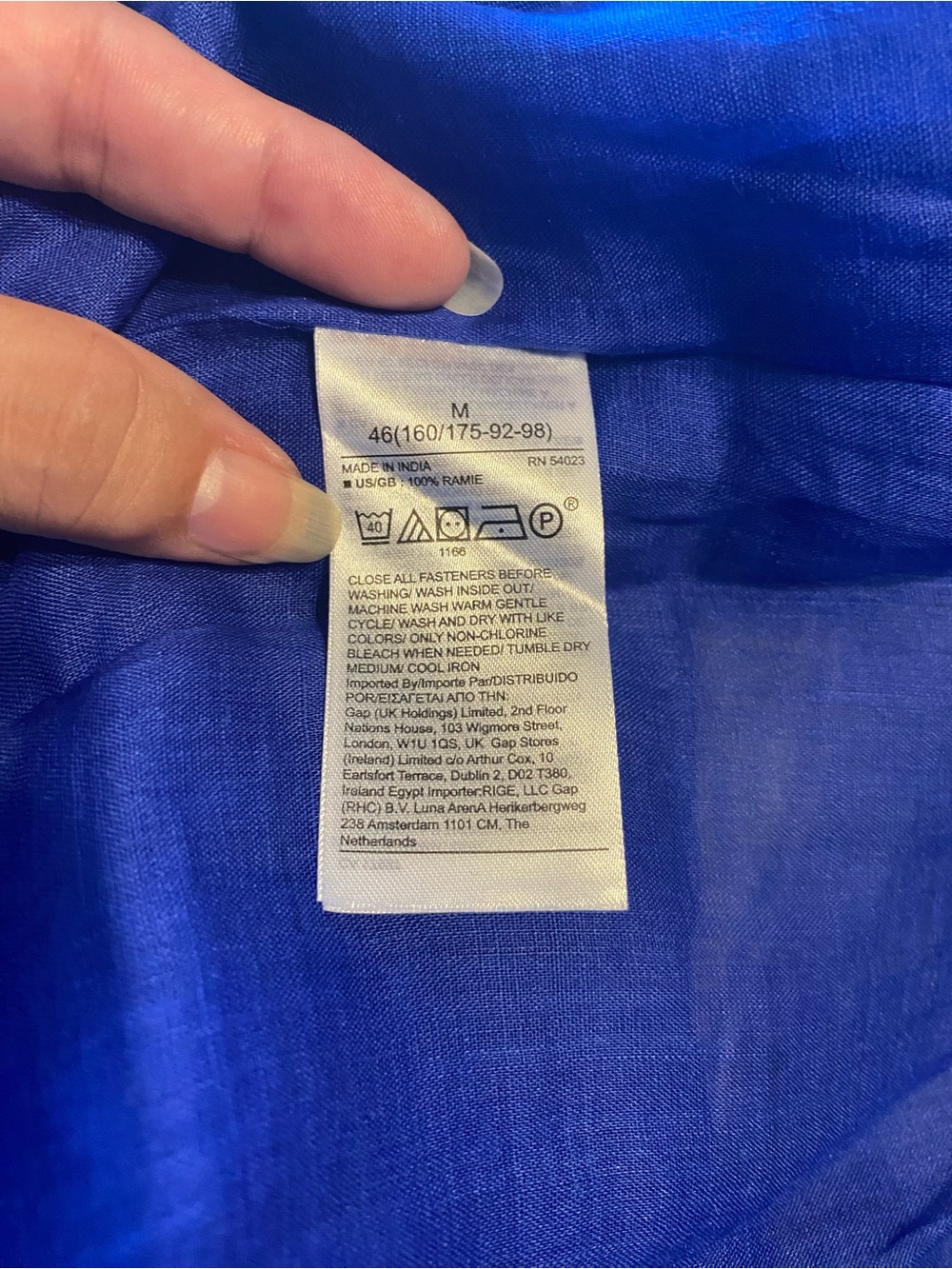 Banana Republic - NEW - Ramie Long Sleeve Tie Waist Midi Dress - Picture 12 of 13